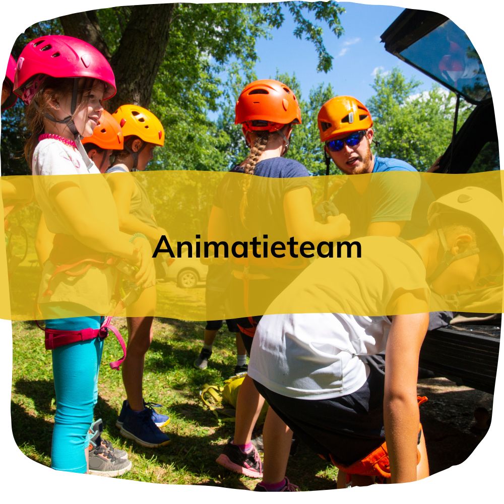 kindercamping met animatieteam